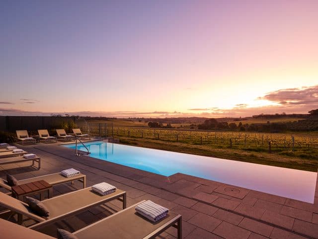 Pool at Sunset