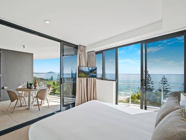 Two Bed Premium Ocean View Front Facing Bedroom 