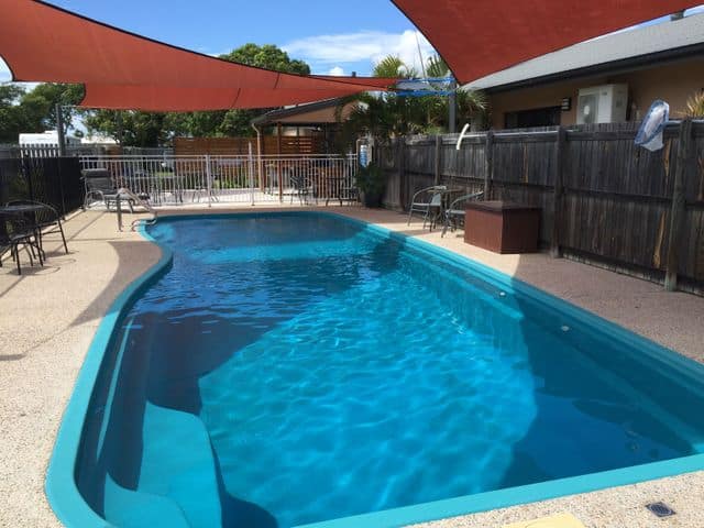 Covered Pool and Entertaining Area