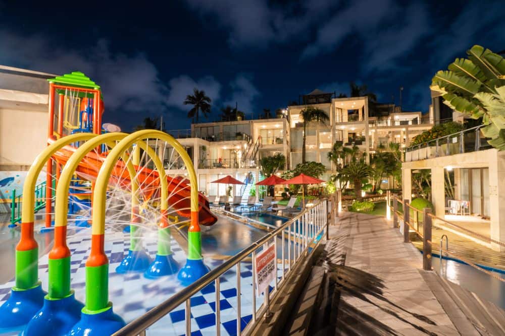 FuramaXclusive Ocean Beach, Seminyak, Bali - Waterplay area