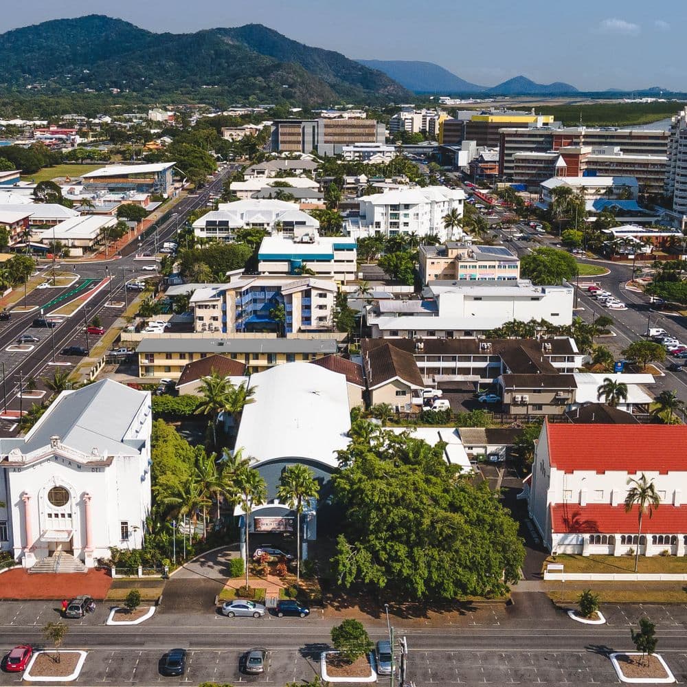 Arial View of Property and Cairns City