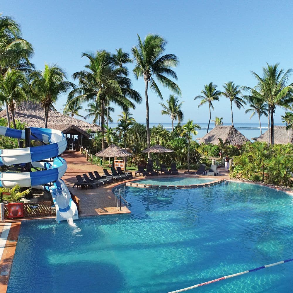 OUTRIGGER Fiji Beach Resort - Pool and Waterslide