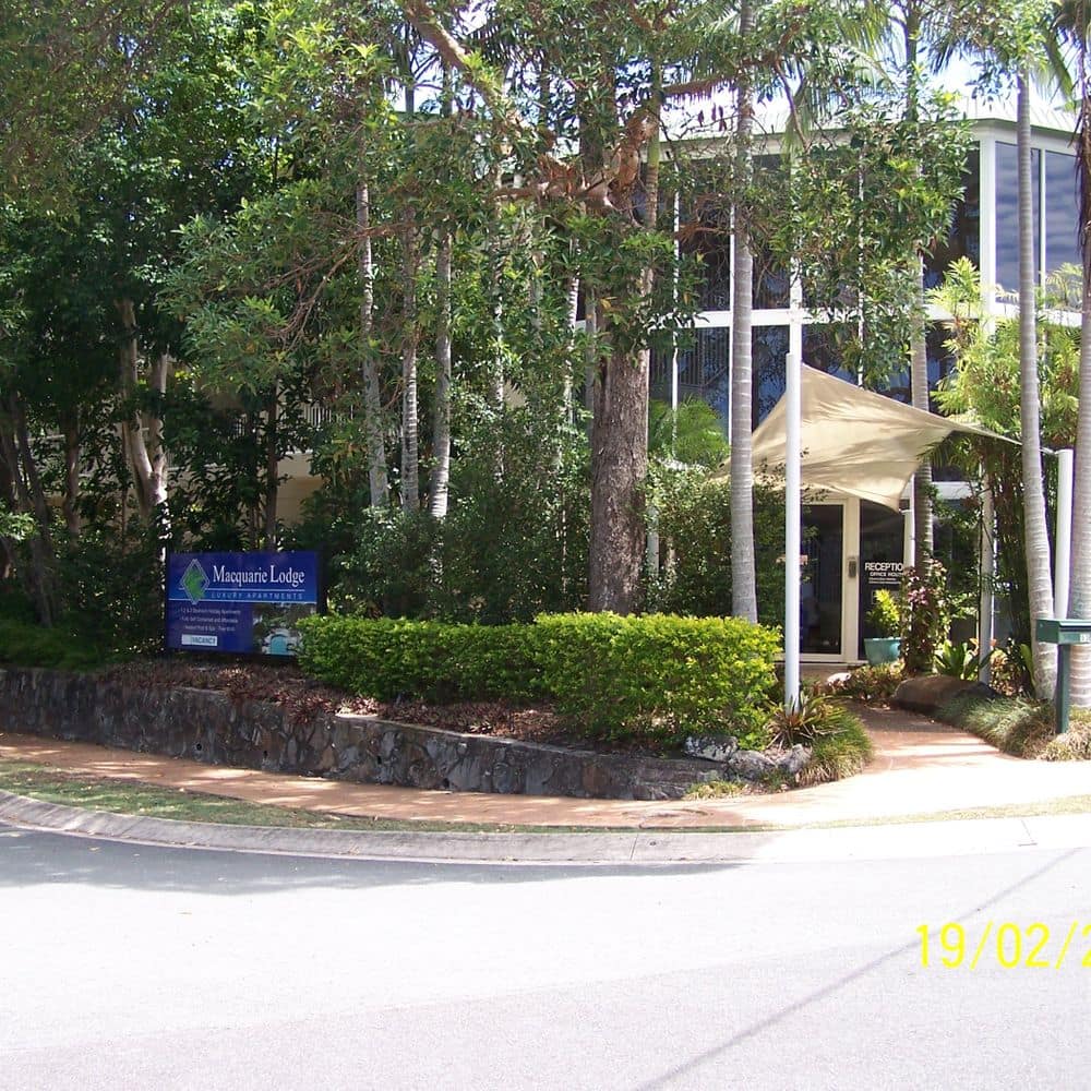 Macquarie Lodge Front Entrance