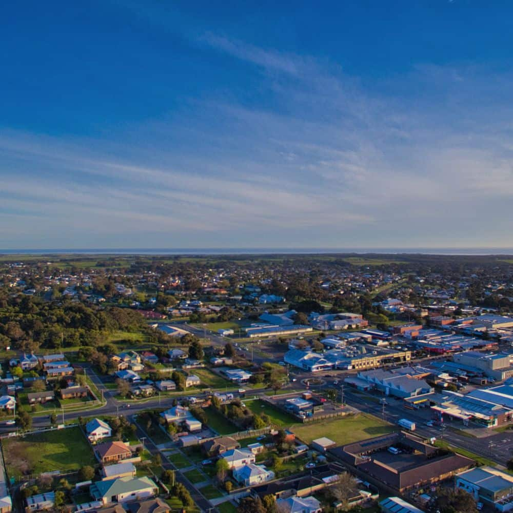 Aerial View South