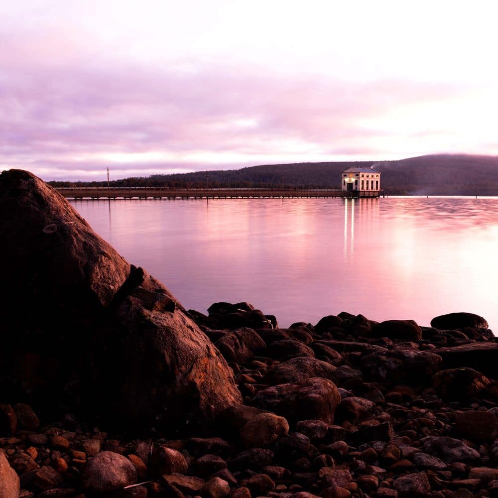 Pumphouse Point - Sunset over Lake St Clair