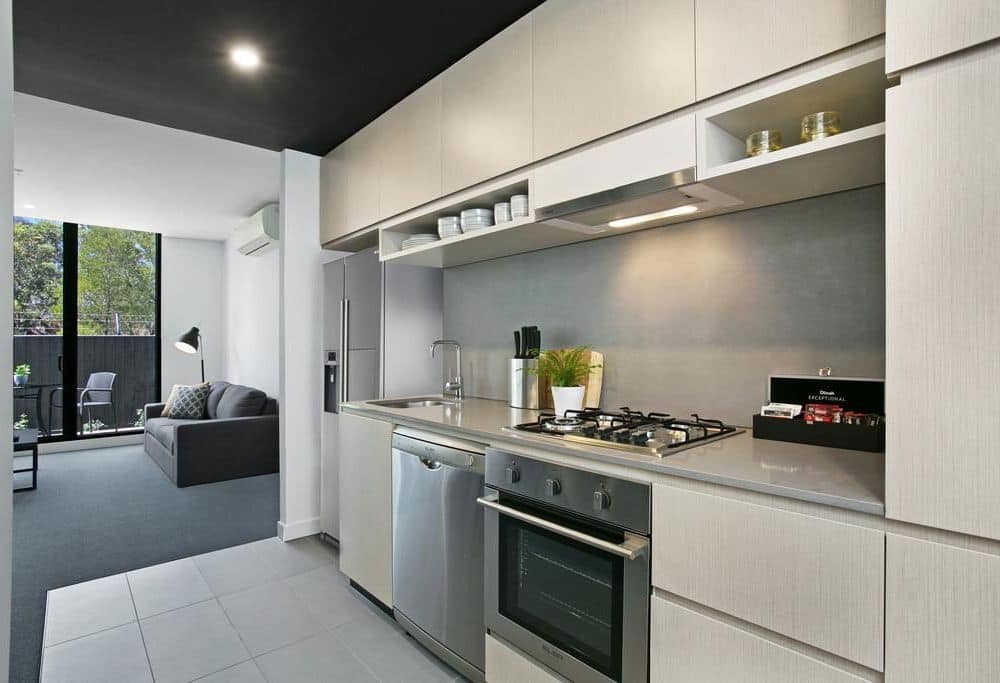 1 bed room apartment  (kitchen)