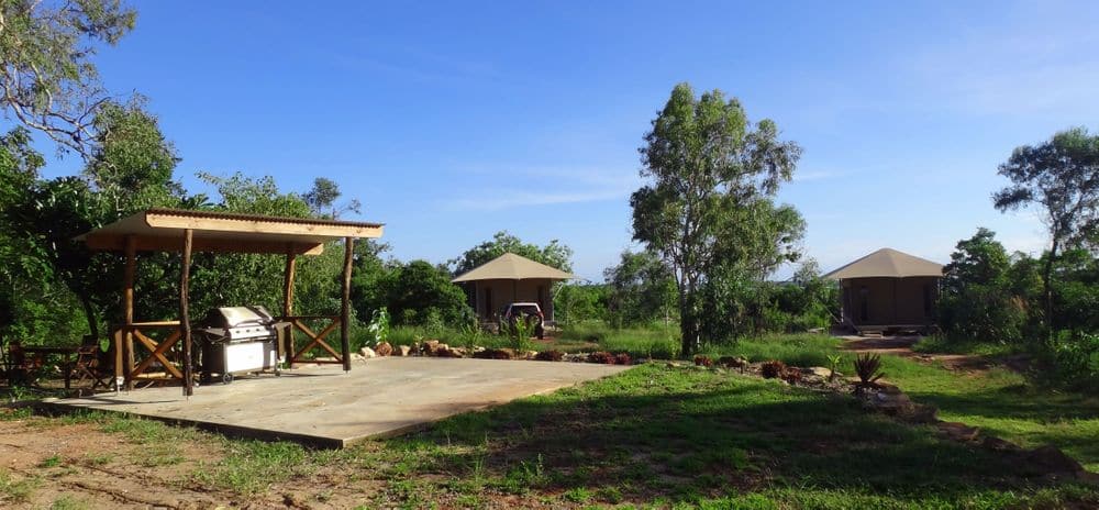 BBQ area