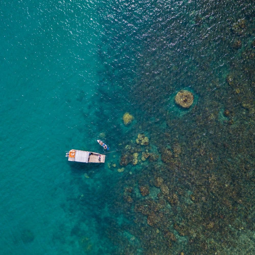 Camp Island Lodge - Private Island  - Fringing Reef around Camp Island