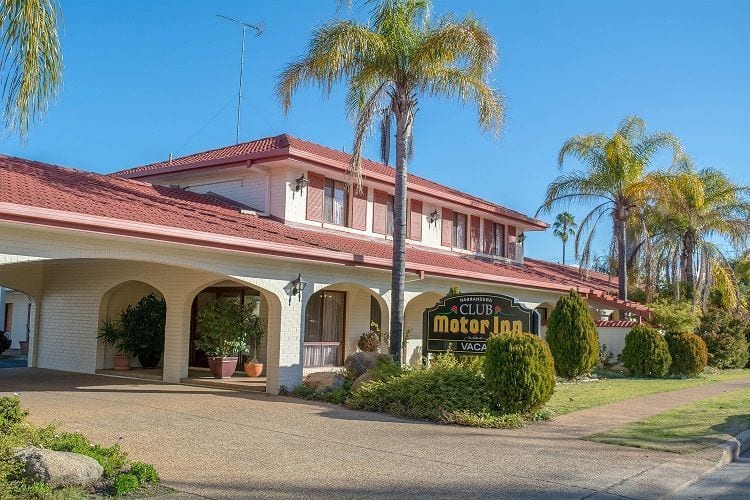 Motel Entrance