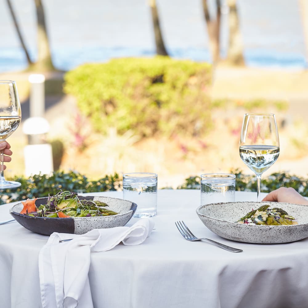 Dining at The Reef House Adults Retreat