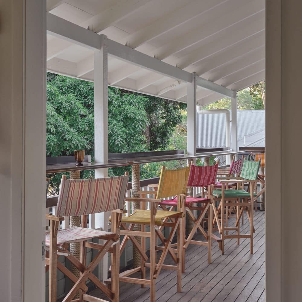 Halse Lodge Noosa - Communal Decking Area