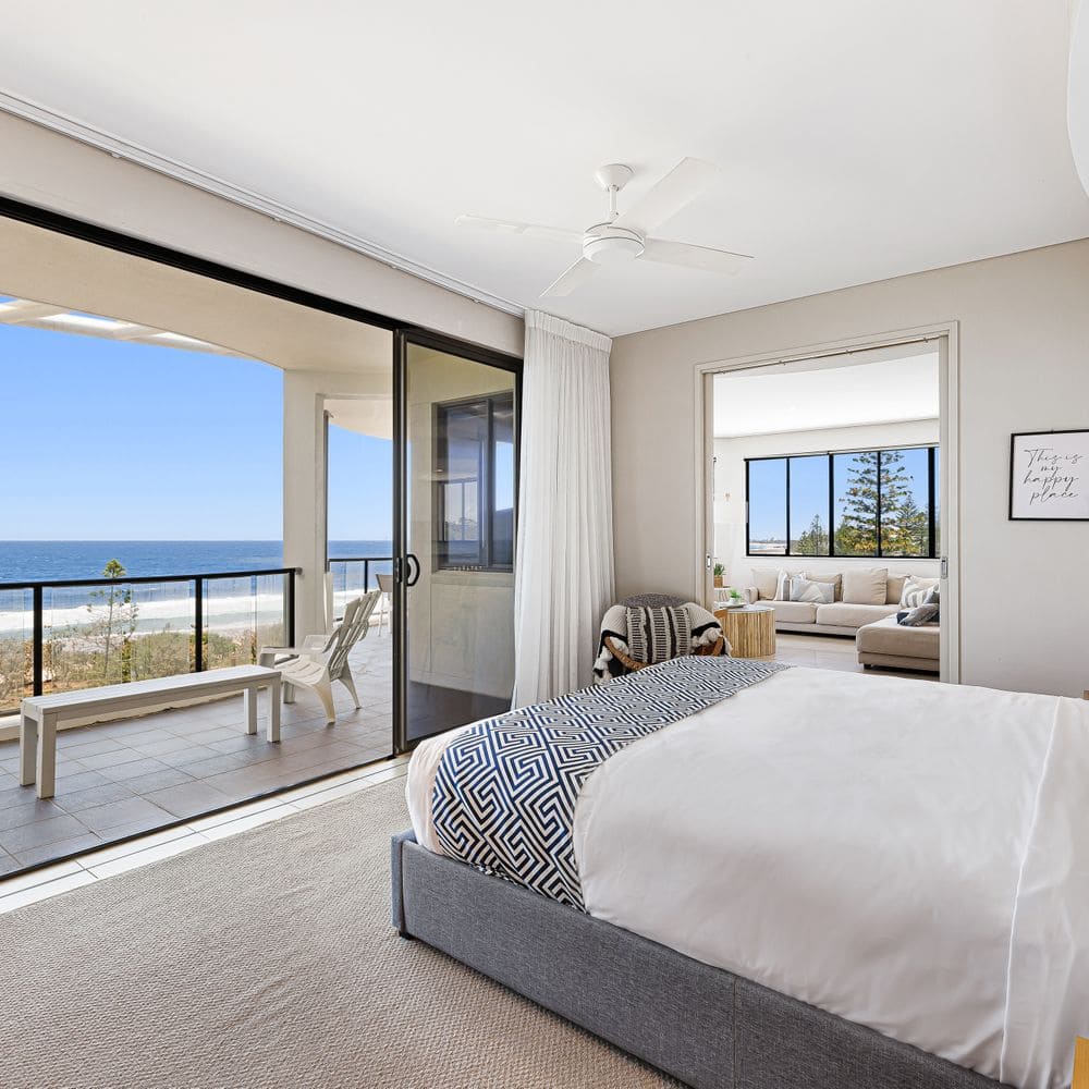 Main Bedroom - Headland Penthouse, Private Rooftop