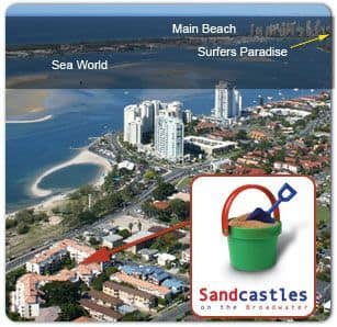 Close to all your favorite gold coast destinations