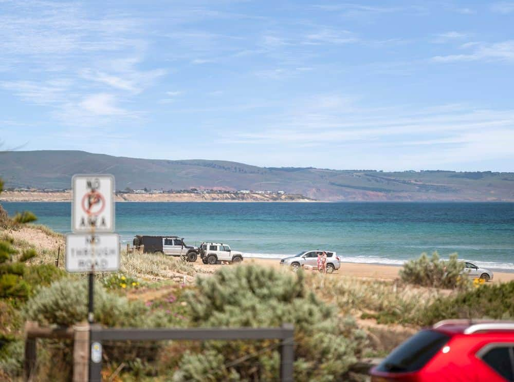 Ocean views from Sea Dunes Luxury Apartments