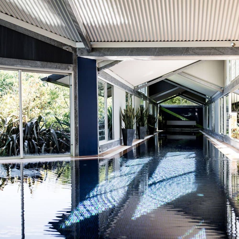 33m heated indoor pool and spa