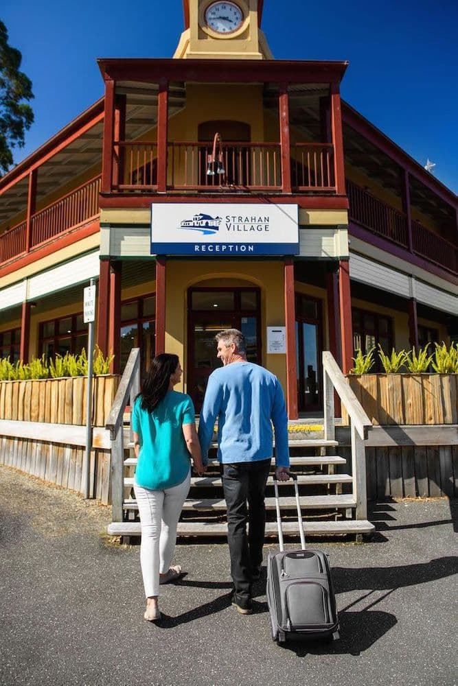 Strahan Village - Entrance