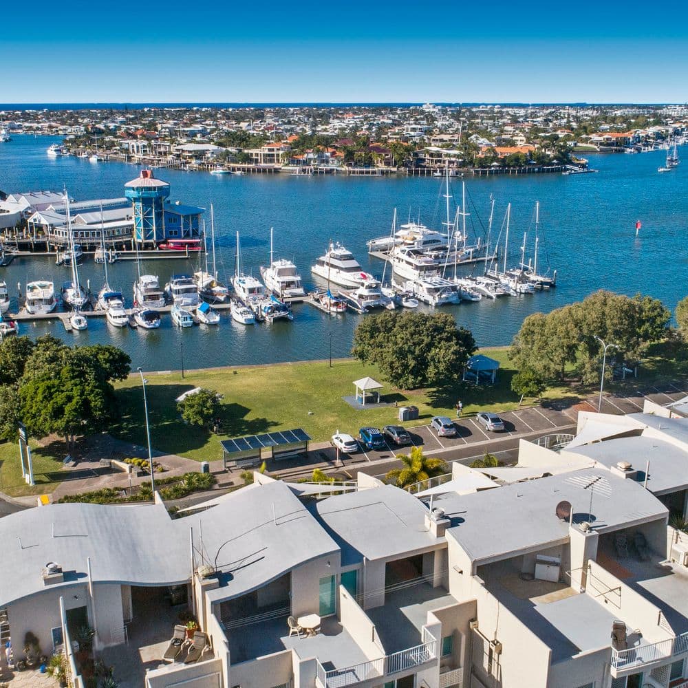 Overlooking Mooloolaba Marina