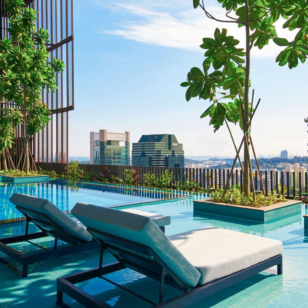 Oasia Hotel Downtown Singapore by Far East Hospitality - Infinity Pool