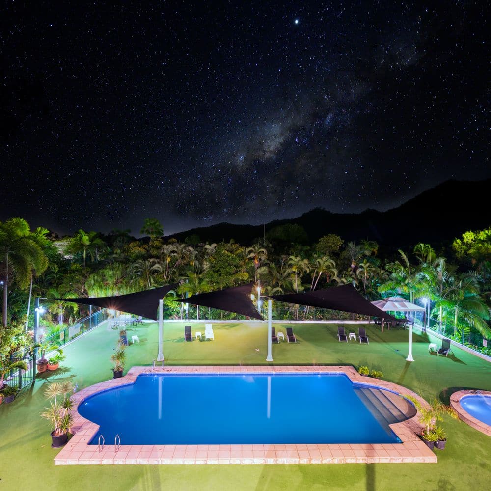 Pool by night