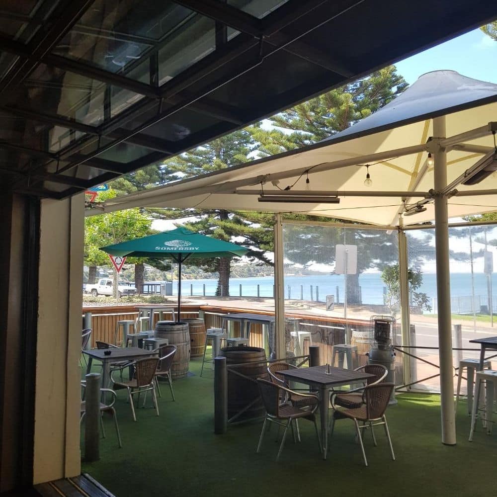 Pier Hotel, Port Lincoln - Alfresco Area, sea view