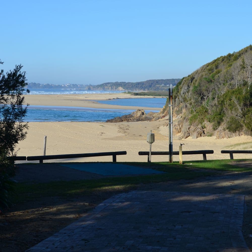 Tuross Beach Cabins & Campsites Beach Access