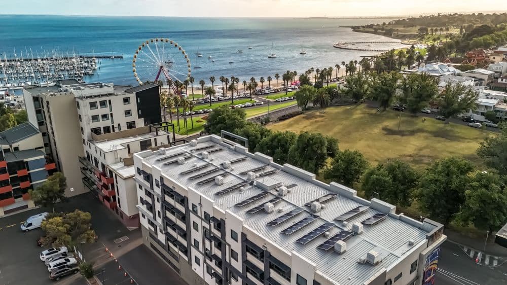 Aerial View and Eastern Beach