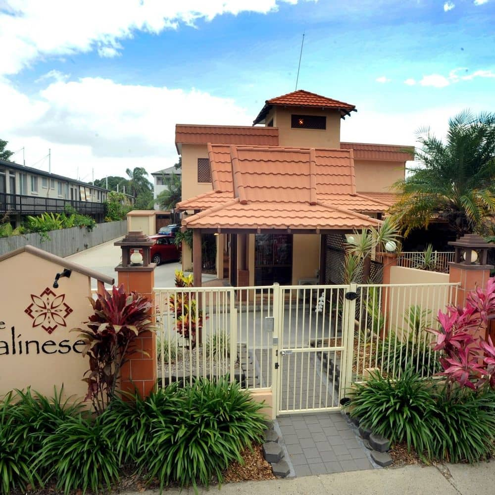 THE BALINESE ENTRANCE