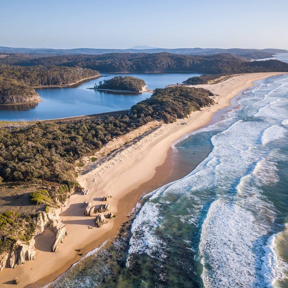 Walk to the beach and Mimosa Rocks National Park