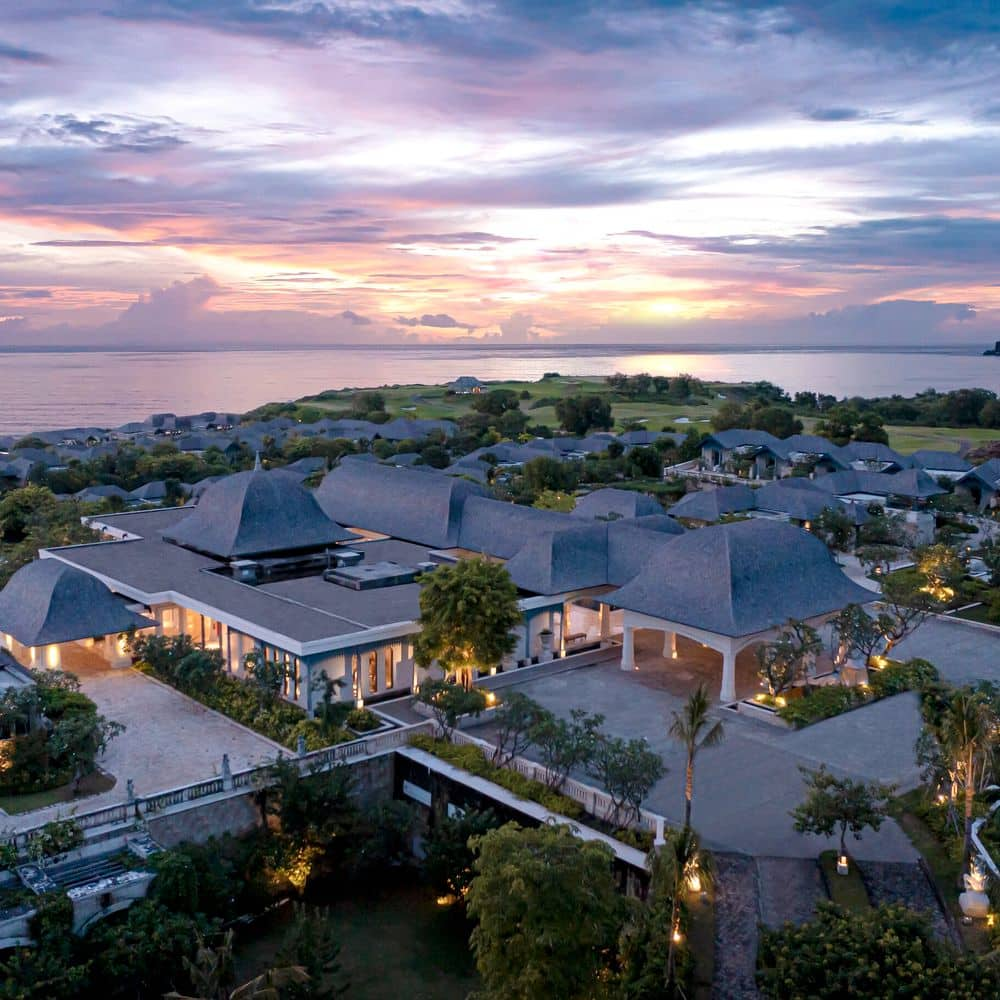 Aerial View - Sunset