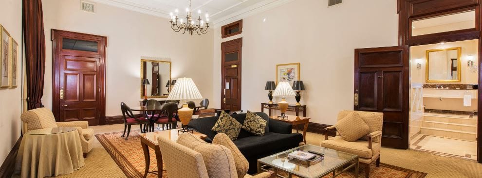Hotel Suite Living Space