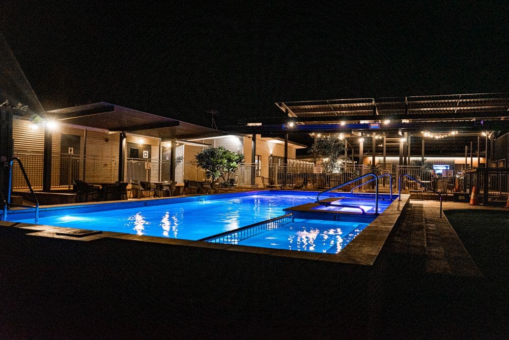 Pool at Night