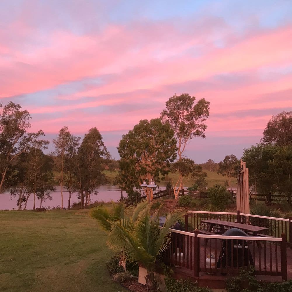 Sunset on the Clarence River