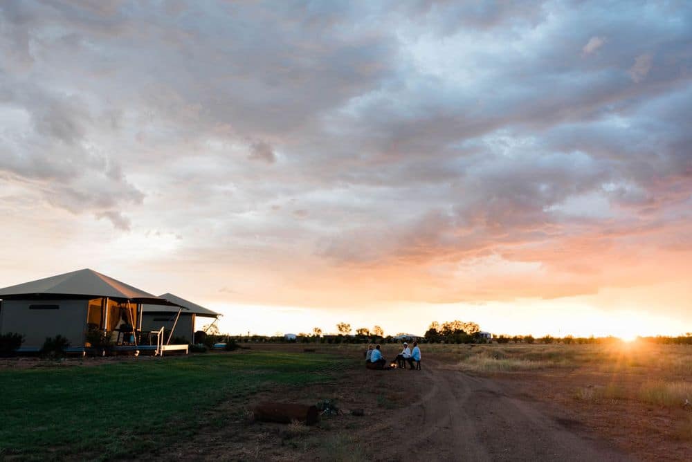 Mitchell Grass Retreat - Sunset