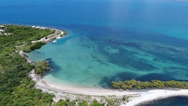 Camp Island Lodge - Private Island  - Aerial Camp Island