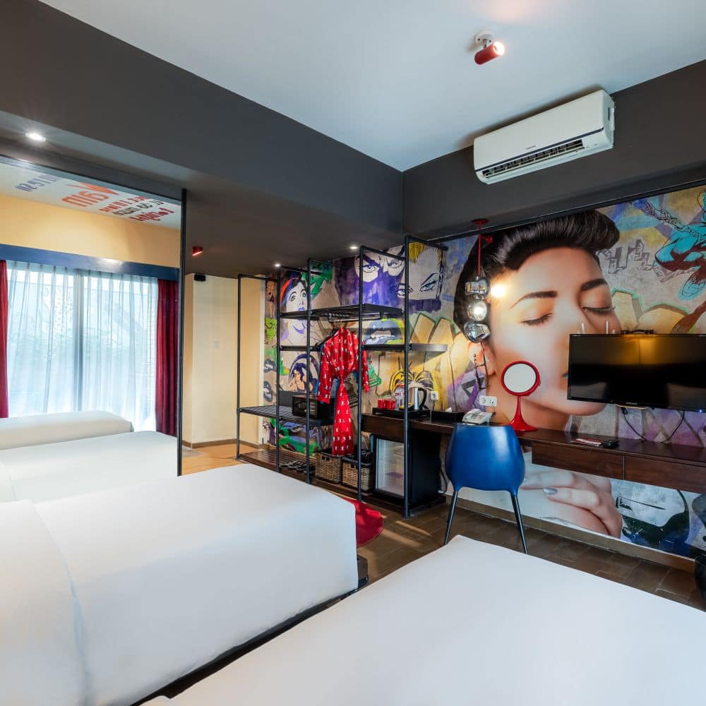 Viva Dash Hotel Seminyak - Twin bed room