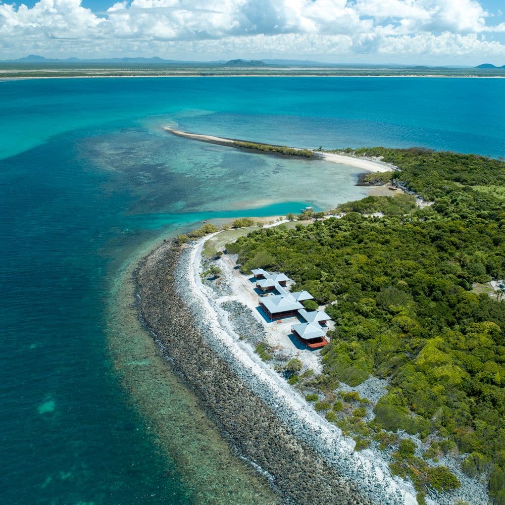 Camp Island Lodge - Private Island  - Aerial Camp Island Lodge