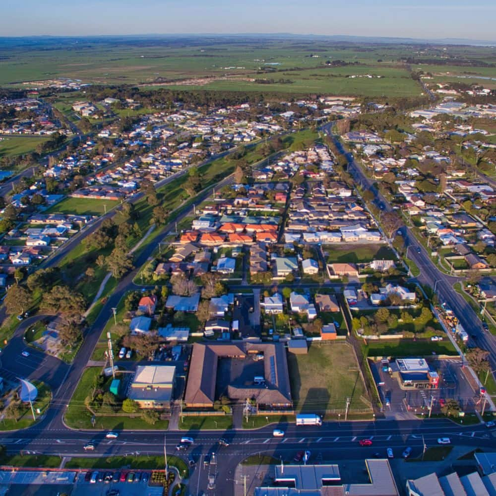 Aerial View East