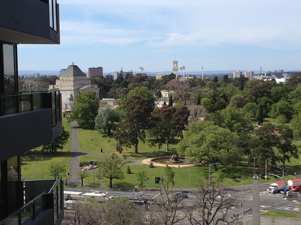 Apartments Melbourne Domain  St Kilda Road