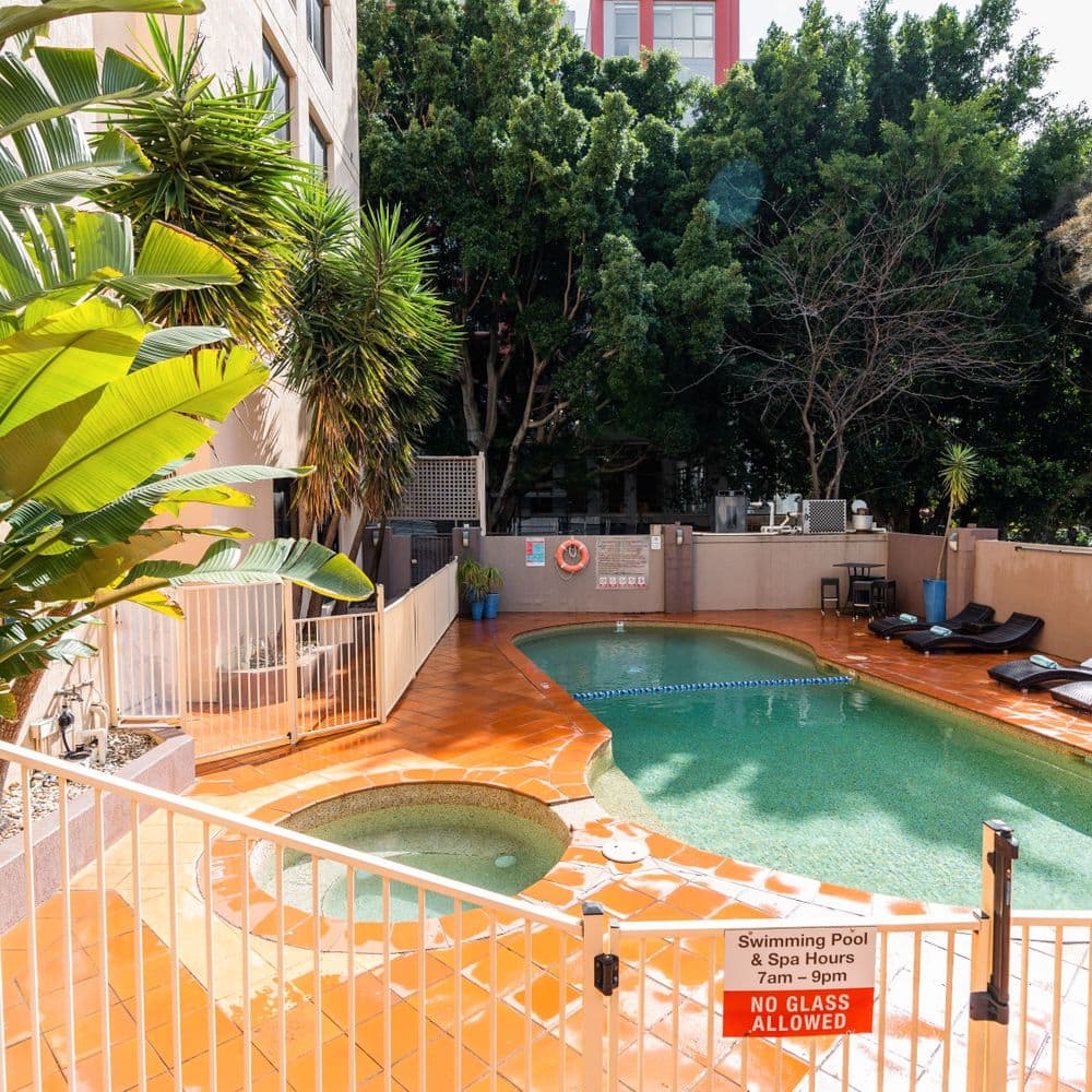 Outdoor Pool and Jacuzzi