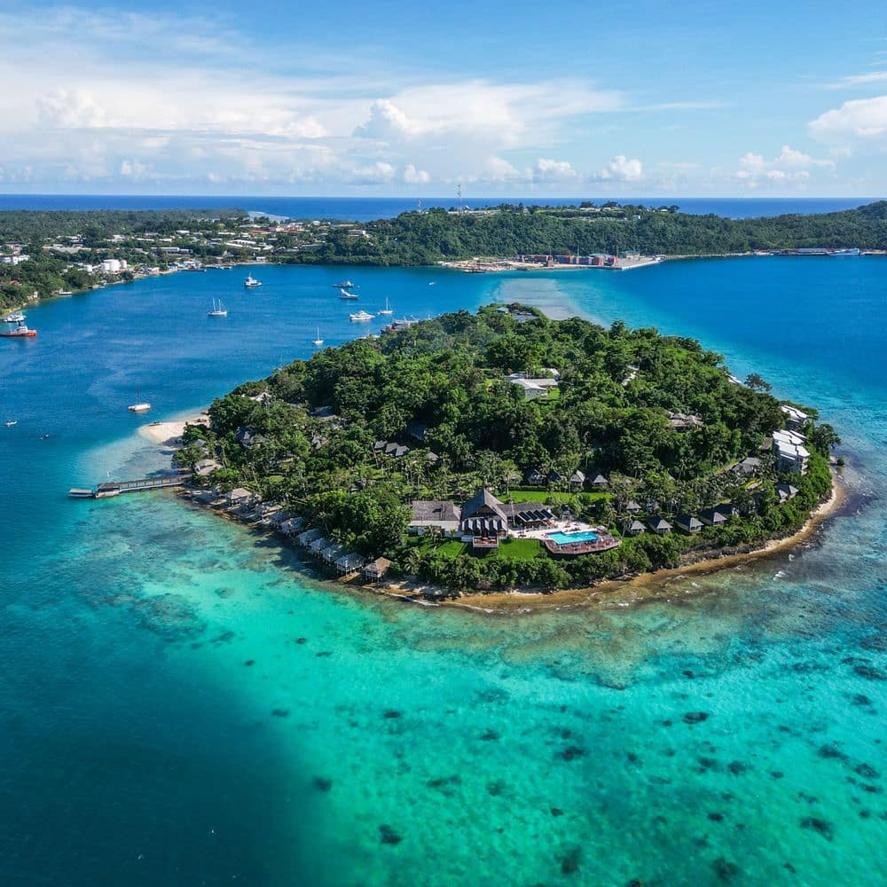 Iririki Island Resort & Spa  - Aerial 