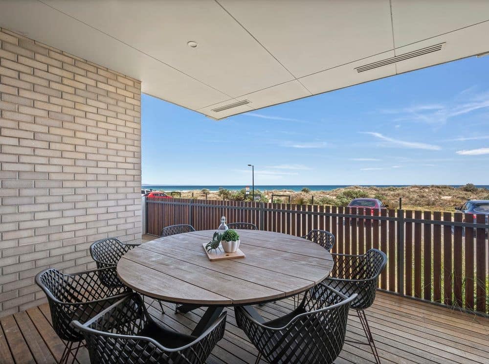 Patio View of the beach