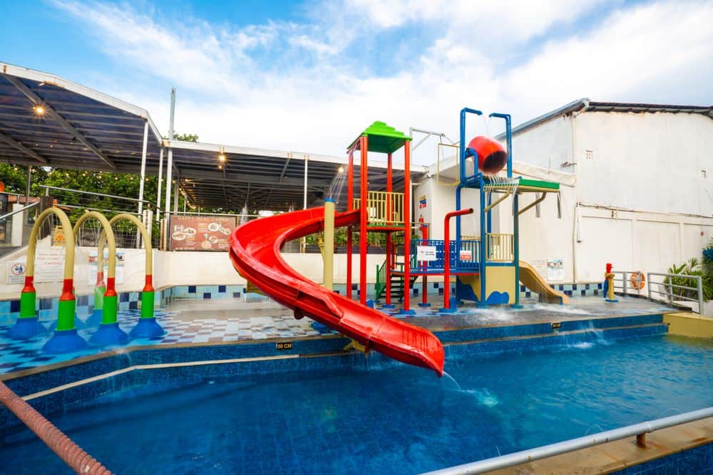 FuramaXclusive Ocean Beach, Seminyak, Bali - Waterplay area