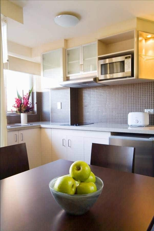 Kitchen in Deluxe Family & Deluxe Studio Rooms