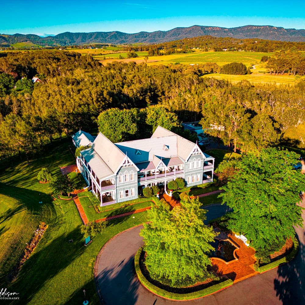 The Convent Hunter Valley Aerial