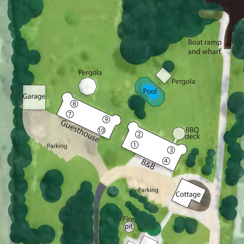 Clarence River B&B Site Plan