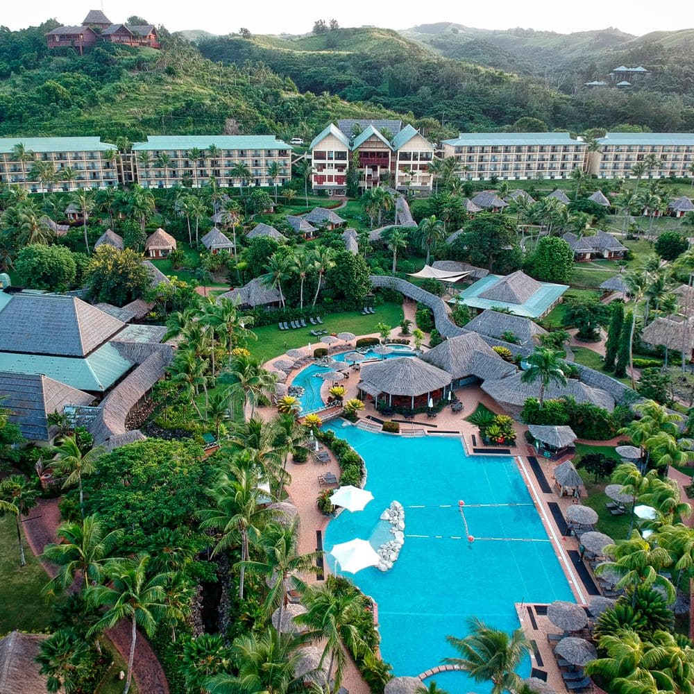 OUTRIGGER Fiji Beach Resort - Resort aerial