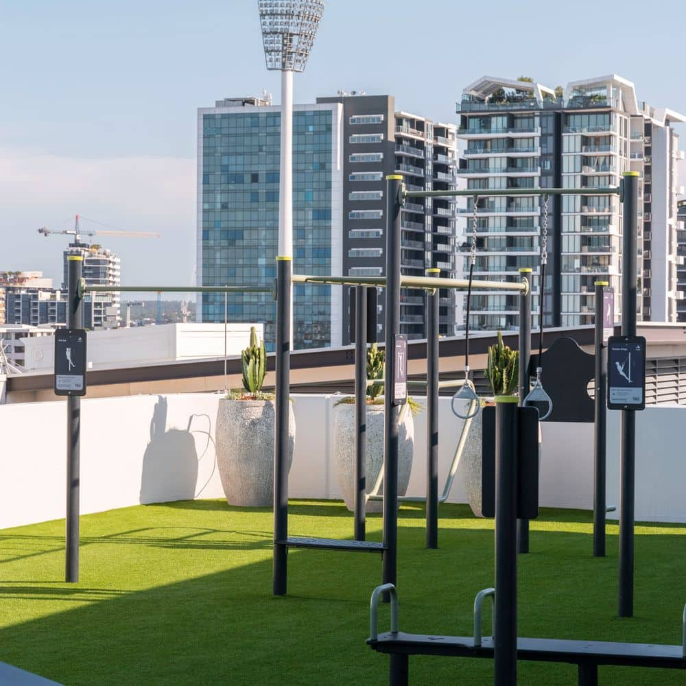 Rooftop Gym