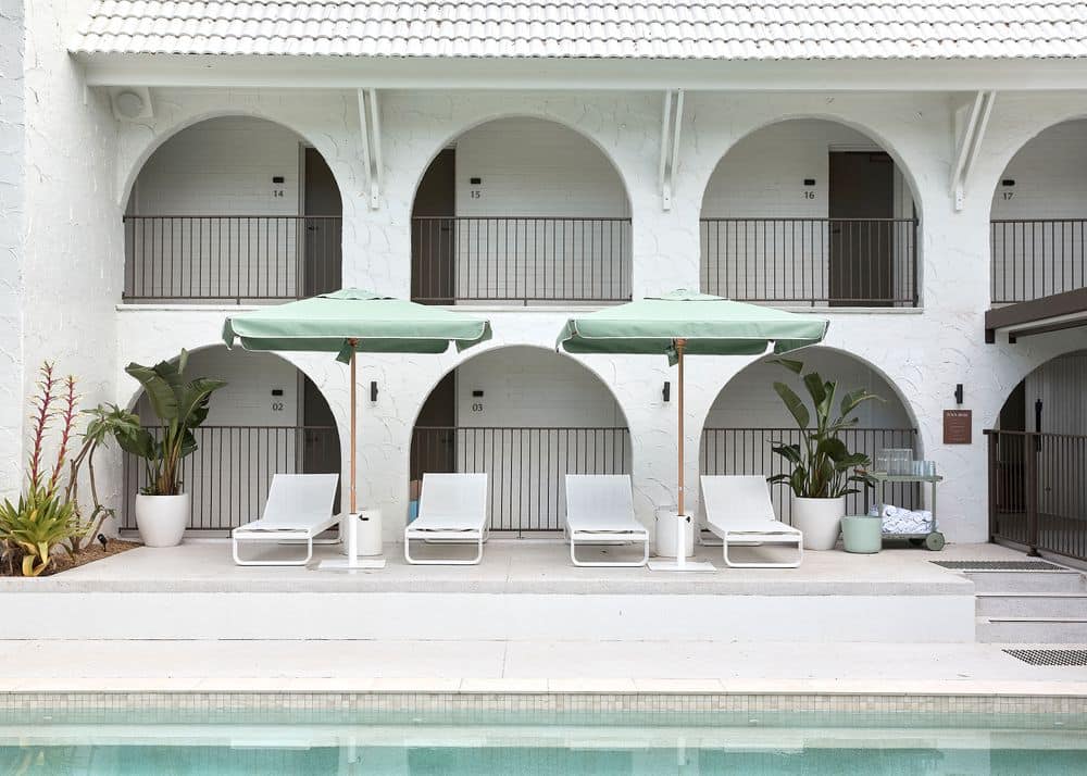 Poolside