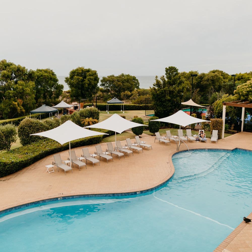 Pool Aerial View