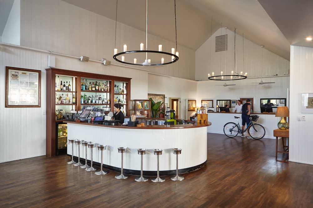 Reception & Bar - The Reef House Adults Retreat